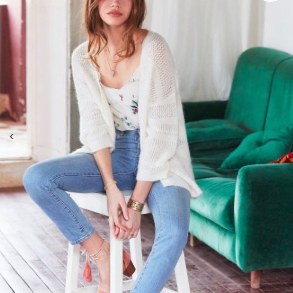 SEZANE SWEATER ECRU - SMALL